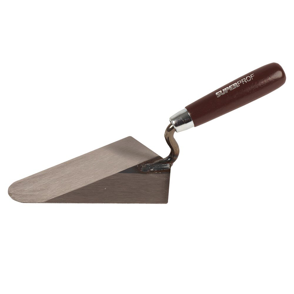 Afbeelding voor Pleistertroffel rond houten handgreep 140mm 