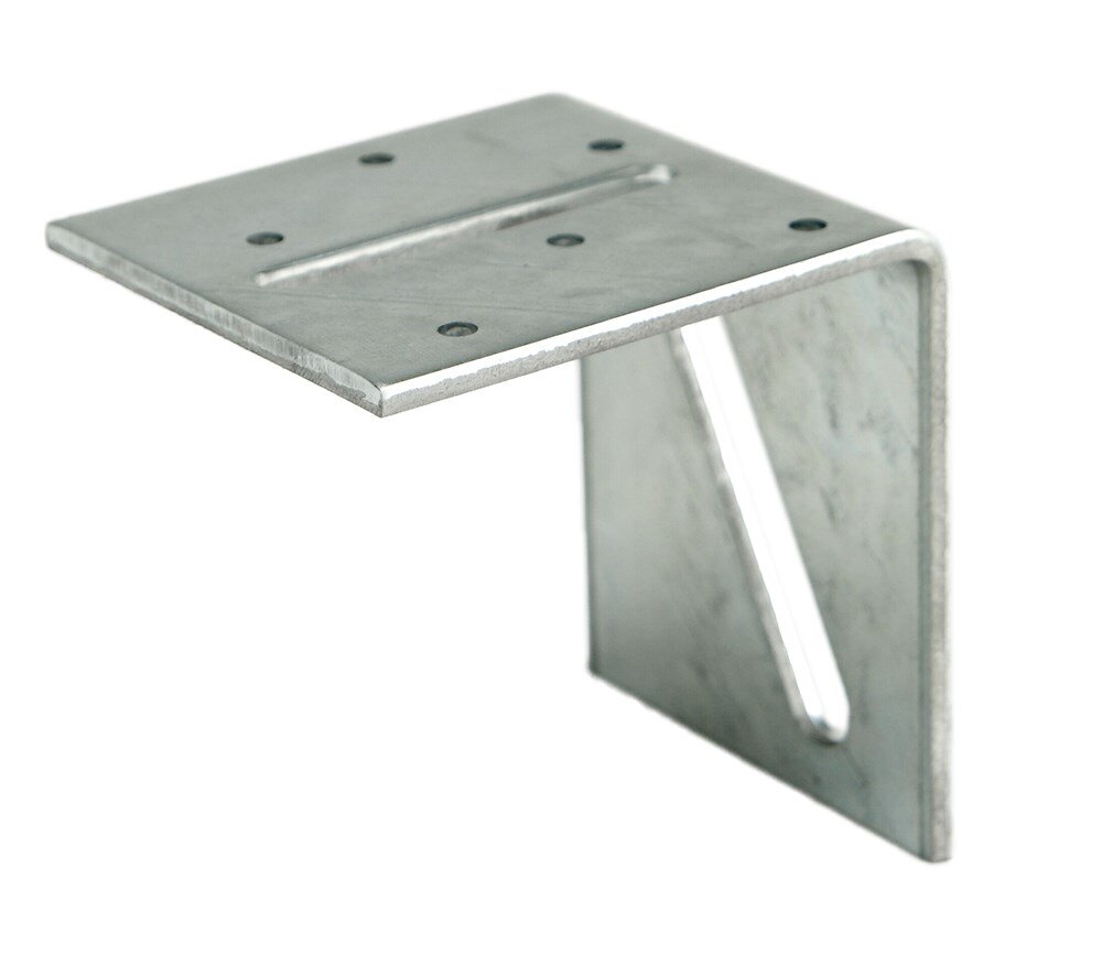 Afbeelding voor Hoekanker zwaar 80x80 72x4mm zm 