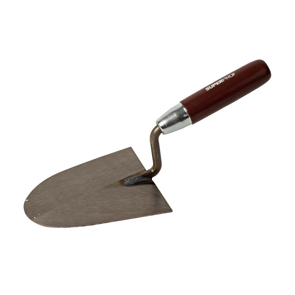 Afbeelding voor Metseltroffel houten greep rechts 180mm