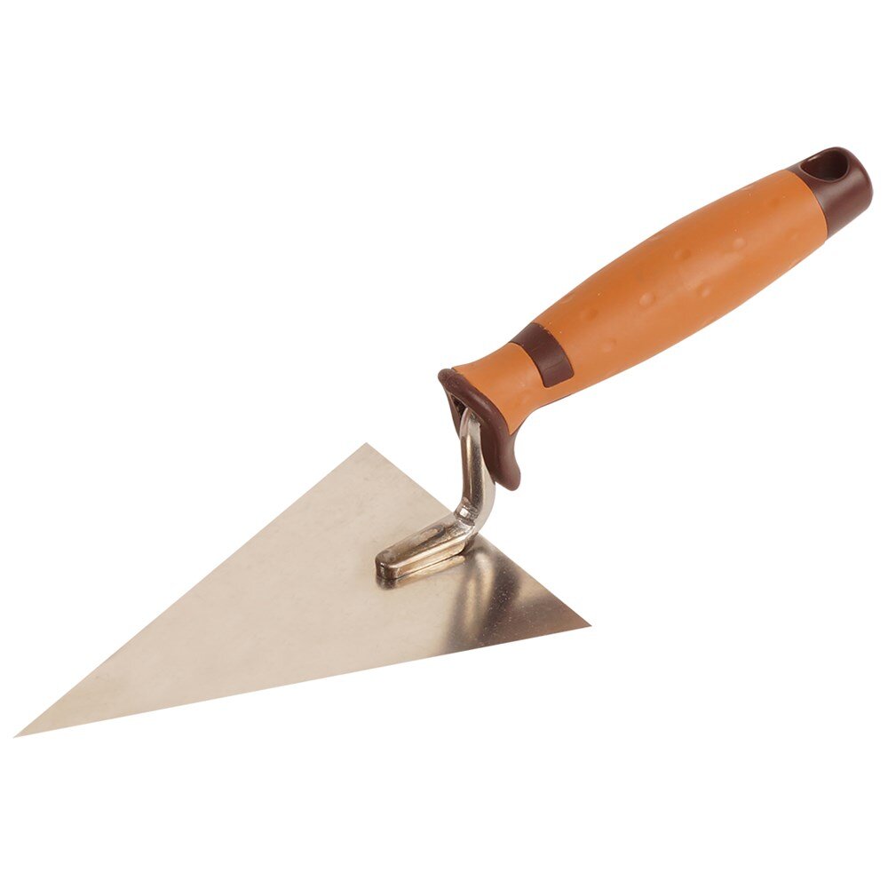Afbeelding voor Pleistertroffel spits soft grip rvs 160mm 