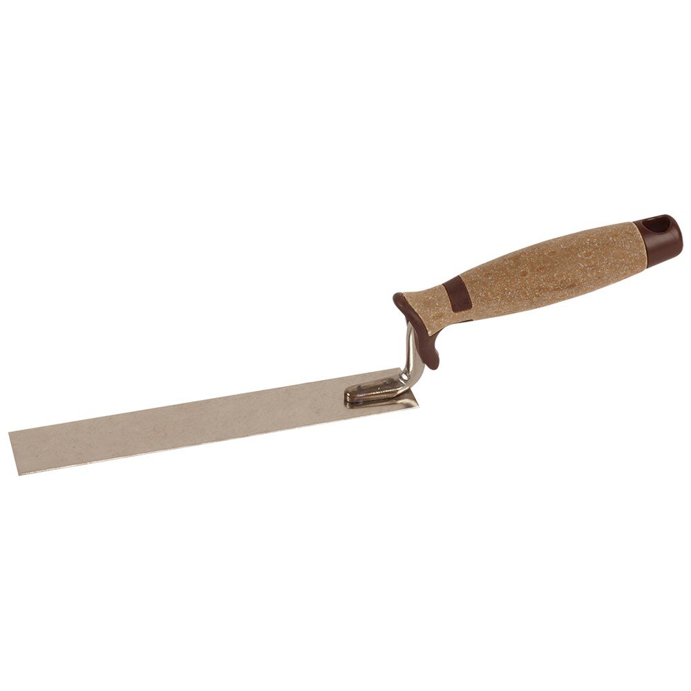 Afbeelding voor Reparatietroffel rvs lederen handgreep 170x50mm