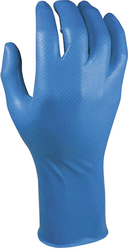 Afbeelding voor Handschoen grippaz 308b nitril blauw 2xl ds 50st 