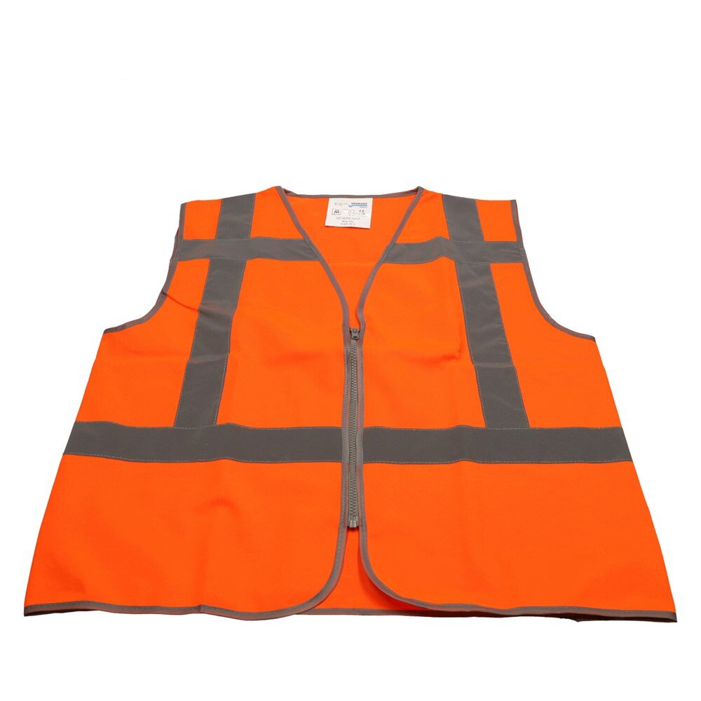 Afbeelding voor Veiligheidsvest met rits oranje rws maat m/l 