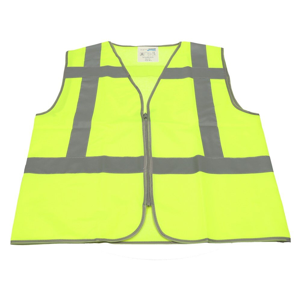 Afbeelding voor Veiligheidsvest met rits geel rws maat m/l 
