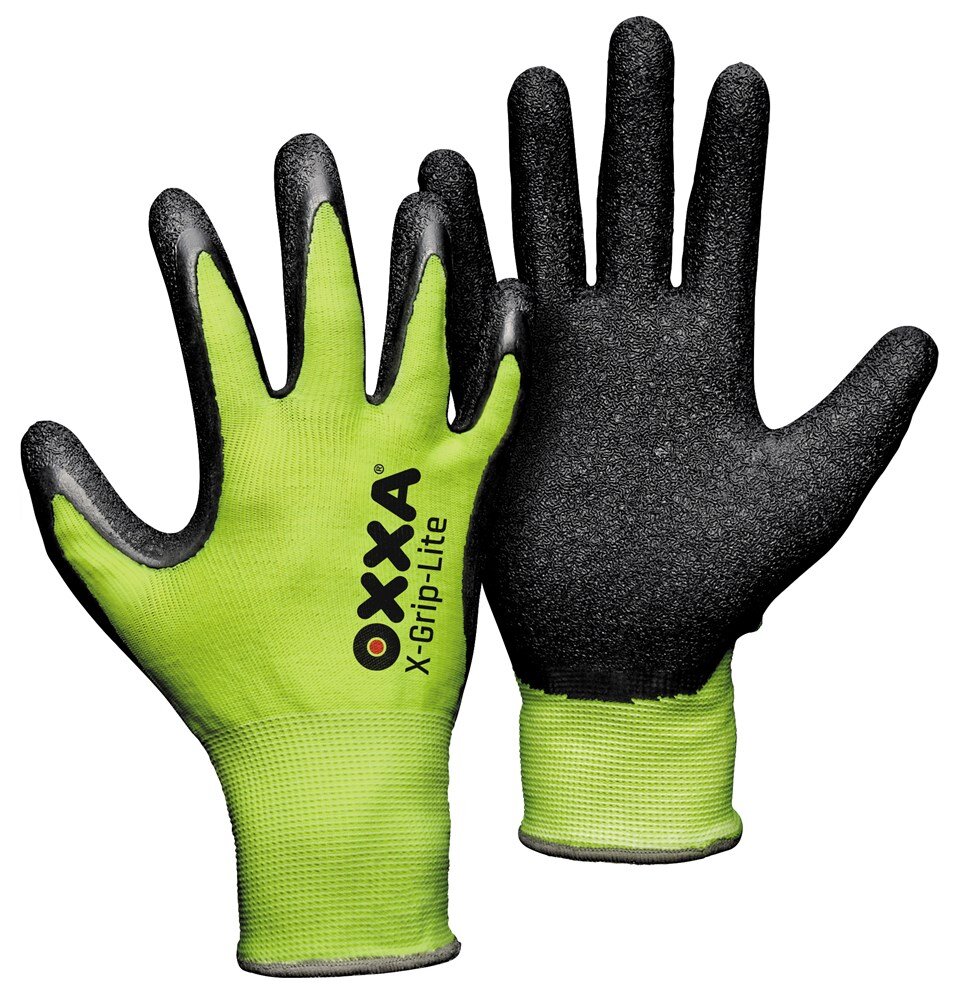 Afbeelding voor Handschoen oxxa x-grip-lite geel/zwart mt11