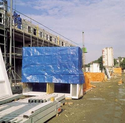 Afbeelding voor Dekkleed blauw 6 x 8 mtr