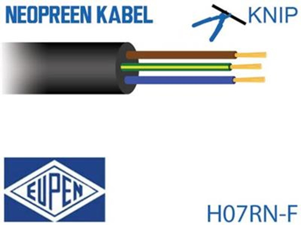 Afbeelding voor Neopreenkabel h07rn-f 3x1,5mm2