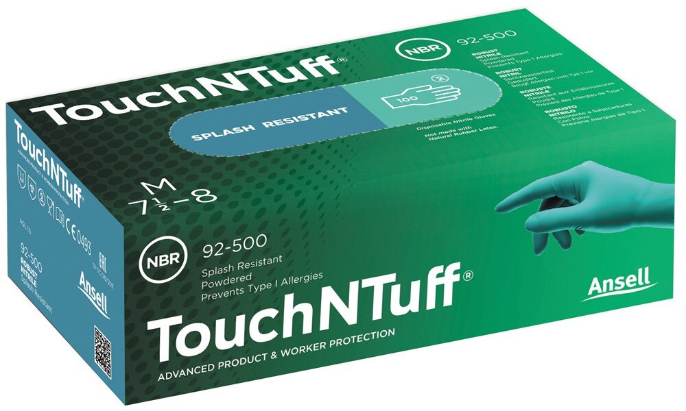 Afbeelding voor Handschoen ansell touchtuff 9,5-10