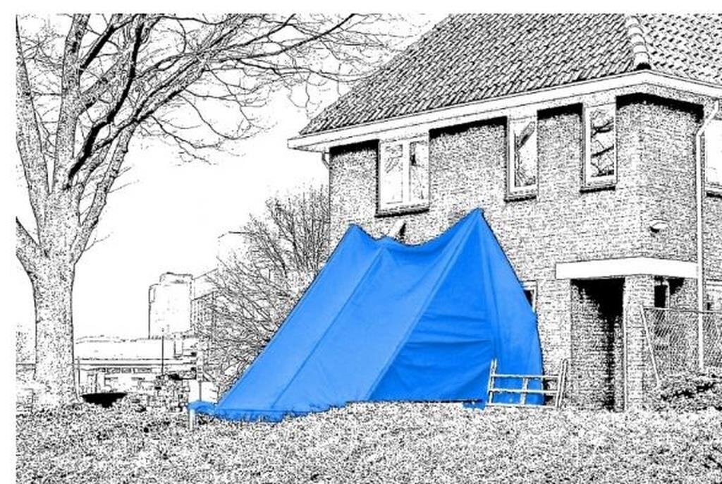 Afbeelding voor Dekkleed vlamvertragend 4x6 mtr