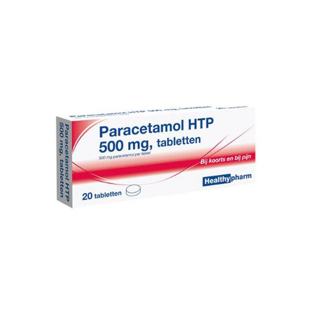 Afbeelding voor Healthypharm Paracetamol 500 mg