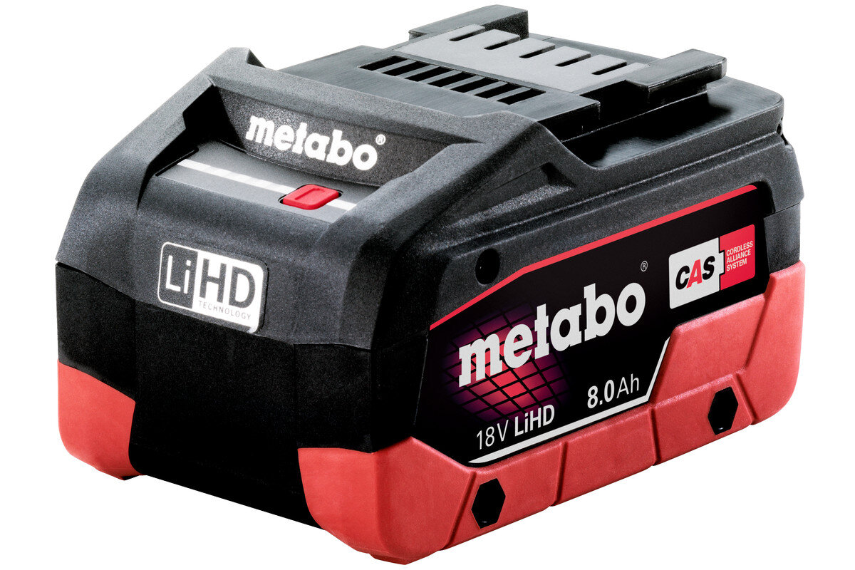 Afbeelding voor Accupack metabo 18v 8.0ah lihd 