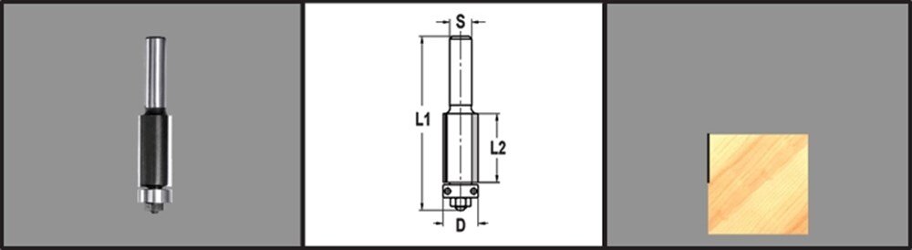 Afbeelding voor Kantenfrees 12,7x12mm 12,7x12mm+lager d11
