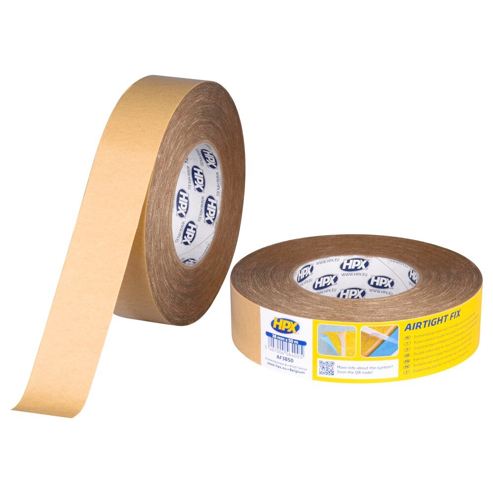 Afbeelding voor Dubbelz. tape luchtdicht hpx transp 38mm x 50 m 