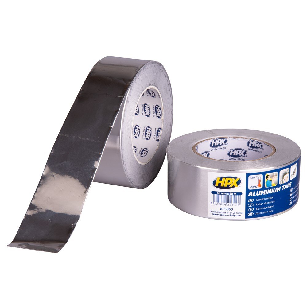 Afbeelding voor Aluminium tape hpx 50mm x 50m 