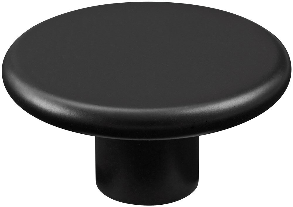 Afbeelding voor Knop rond 50mm 3755-70 hermeta zwart 