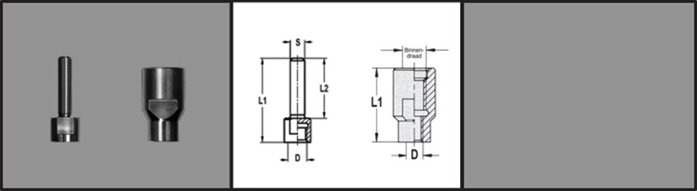 Afbeelding voor Wisselschacht 8,0x60mm i04