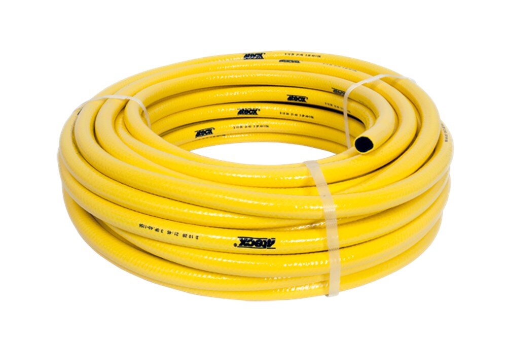 Afbeelding voor Bouwslang tricotech geel 12,7x17,5 50mt