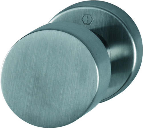 Afbeelding voor Knop garn. hoppe rvs vast e58/42/58 40-45mm