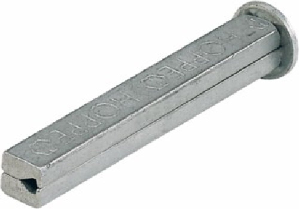 Afbeelding voor Wisselstift Hoppe 8x80 mm met Plaatje – Voor Halve Deurkrukken