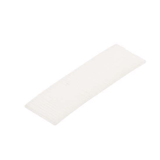 Afbeelding voor Glasblokje gluske raster wit 100x22x1mm 