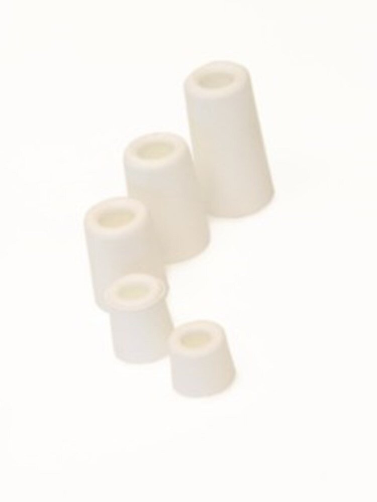 Afbeelding voor Closetbuffer kunststof wit 20x10mm