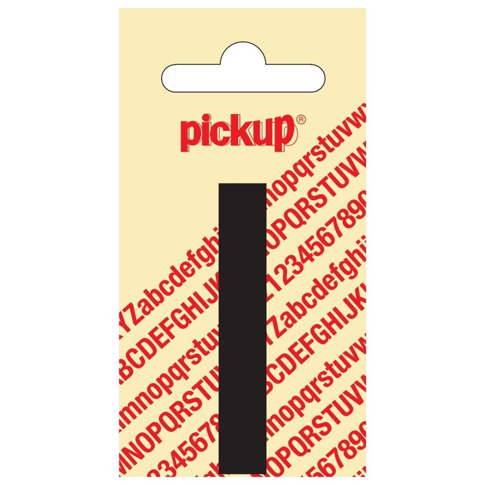 Afbeelding voor Sticker los 60mm zwart ""i