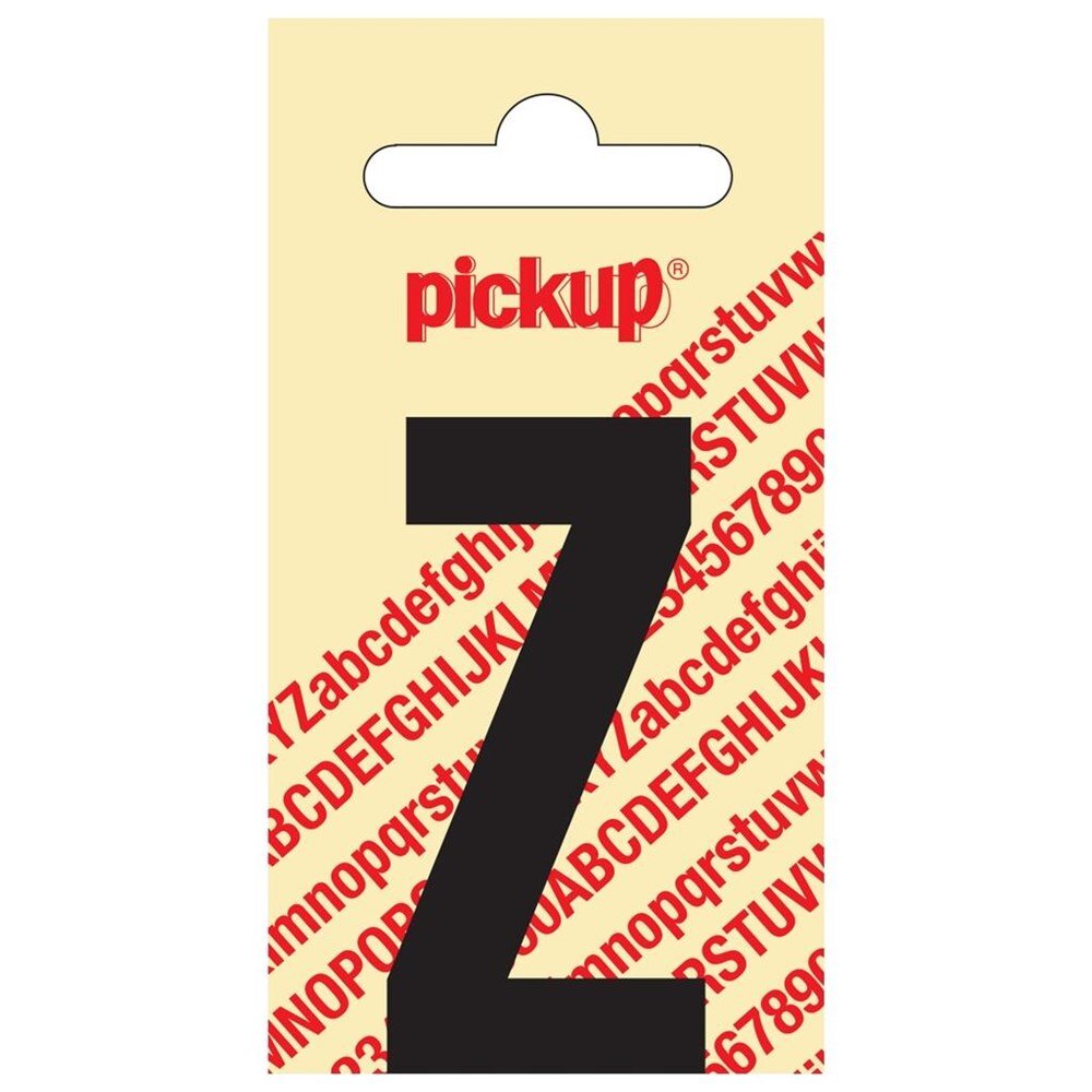 Afbeelding voor Sticker los 60mm zwart ""z