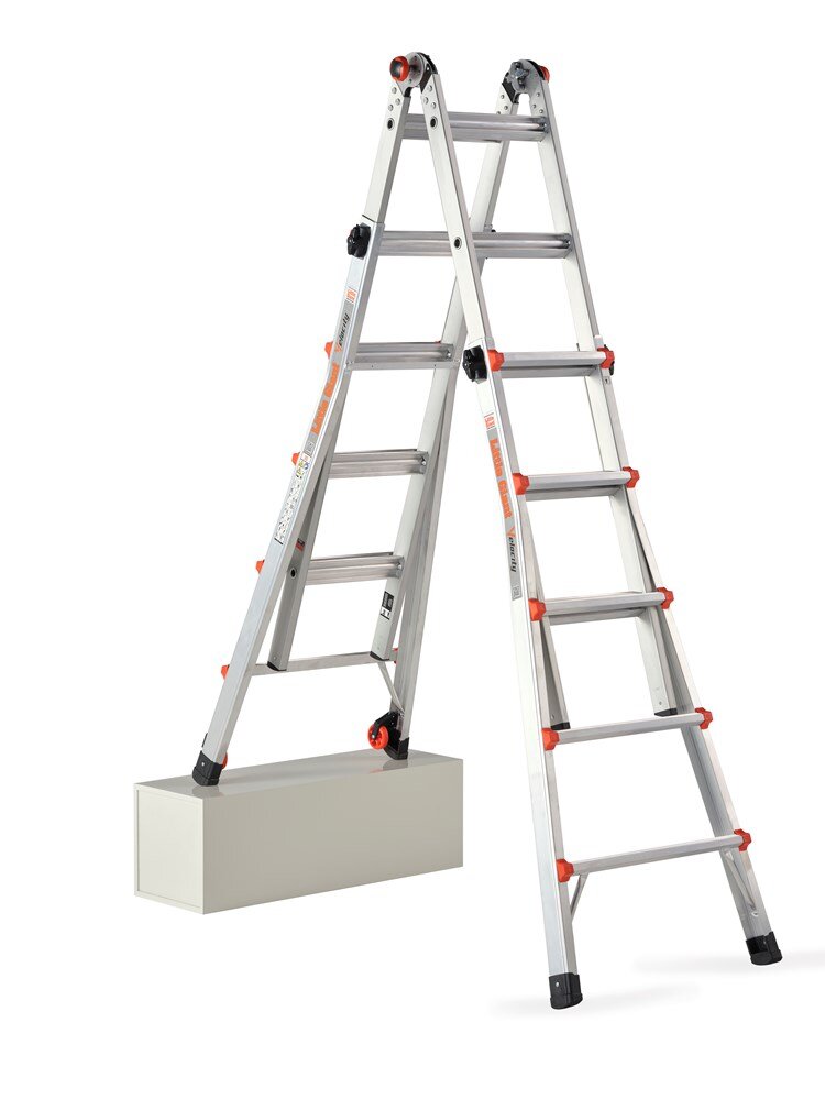 Afbeelding voor Telescopische vouwladder velocity 4x5 