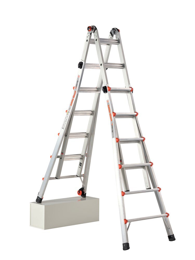 Afbeelding voor Telescopische vouwladder velocity 4x6 