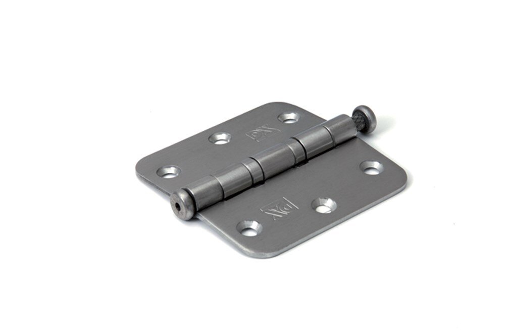 Afbeelding voor Kogellagerscharnier ronde hoeken 76x76mm rvs