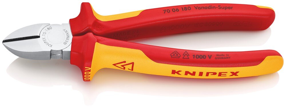 Afbeelding voor Zijsnijtang knipex 7006-vde 180mm