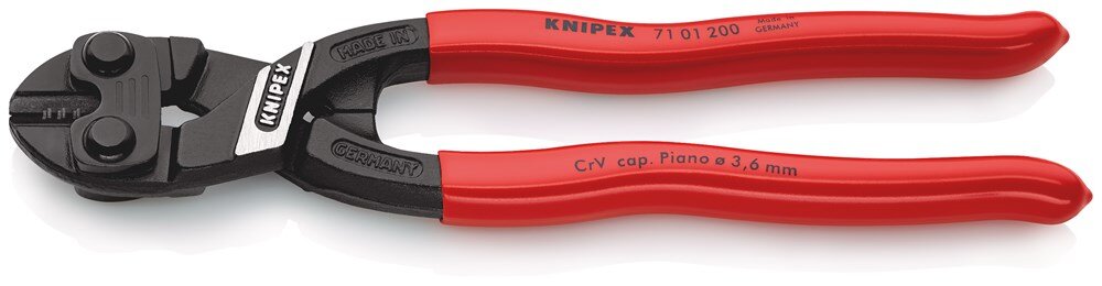 Afbeelding voor Zijsnijtang knipex 7101 200mm
