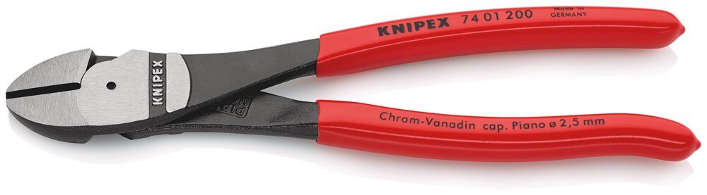 Afbeelding voor Zijsnijtang knipex 7401 200mm