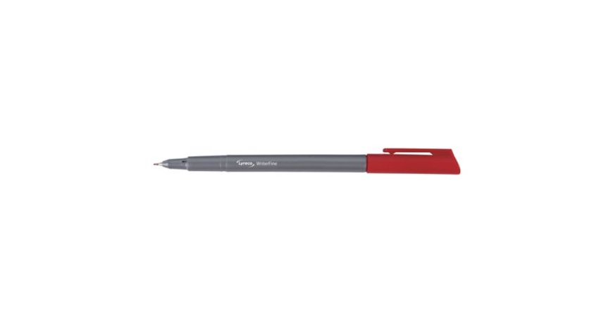 Afbeelding voor Fineliner lyreco rood