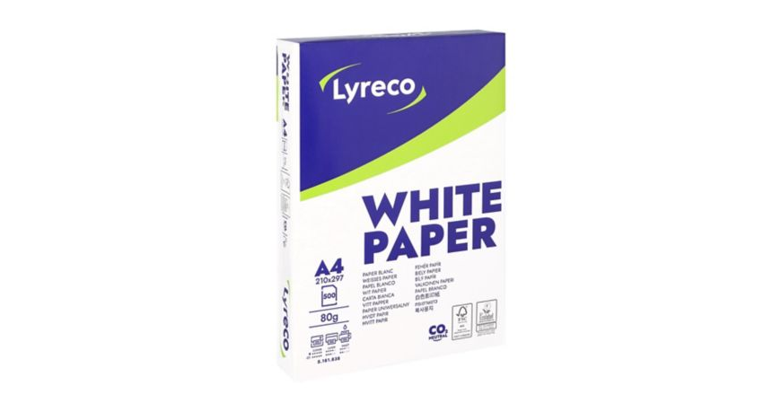 Afbeelding voor Kopieerpapier a4 lyreco fsc wit 500 vellen