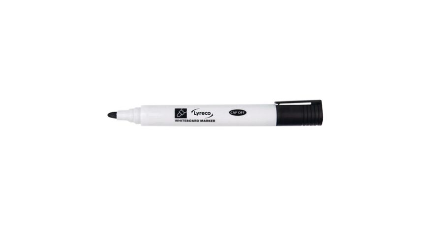 Afbeelding voor Whiteboard marker lyreco zwart