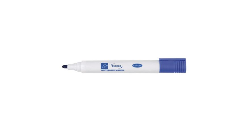 Afbeelding voor Whiteboard marker lyreco blauw