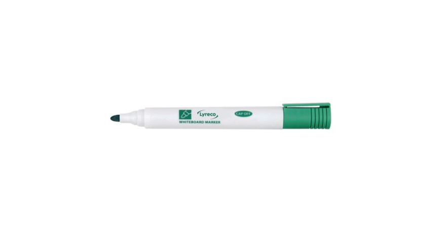 Afbeelding voor Whiteboard marker lyreco groen
