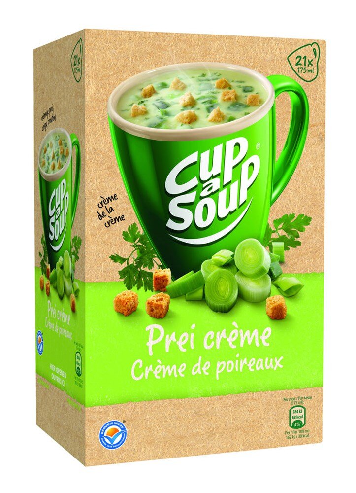 Afbeelding voor Cup-a-soup prei/creme 21 st