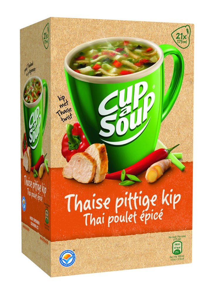 Afbeelding voor Cup-a-soup thai spicy chicken 21 st