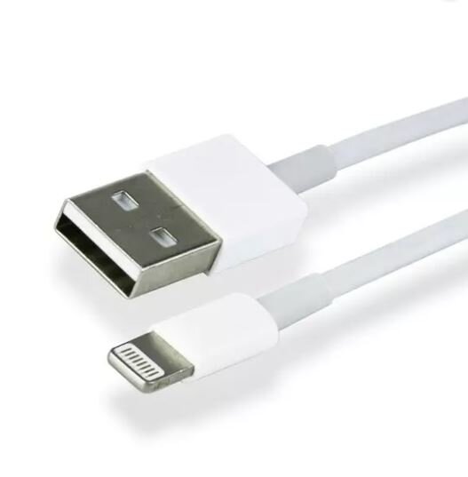 Afbeelding voor Oplaadkabel usb-a naar lightning wit 1m 