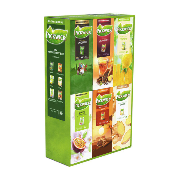 Afbeelding voor Pickwick professional thee assortiment box 6 blends