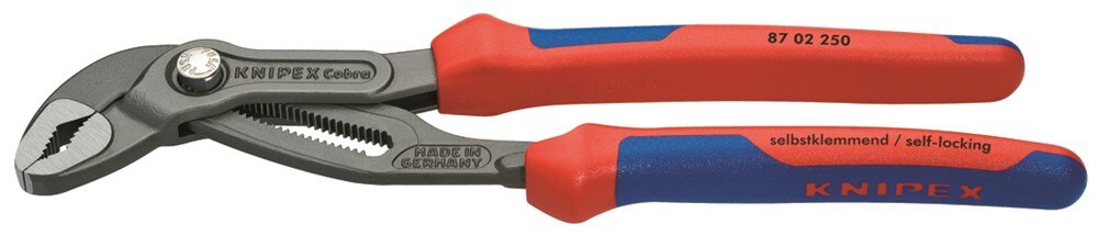 Afbeelding voor Waterpomptang knipex 8702 gepol. cobra 300mm 