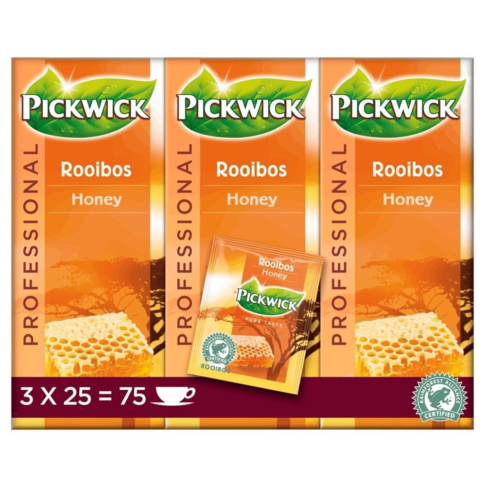 Afbeelding voor Thee pickwick prof. rooibos honing 75x1.5gr 