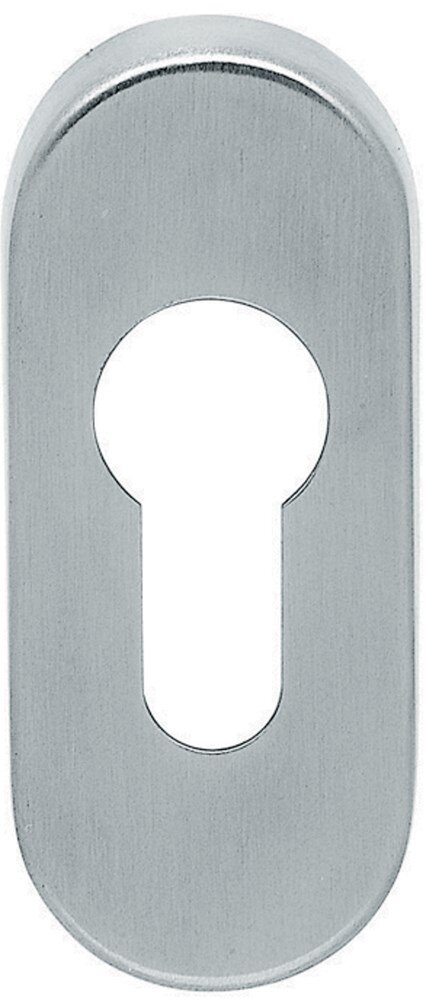 Afbeelding voor Cilinderrozet ovaal 75x33x12mm rvs