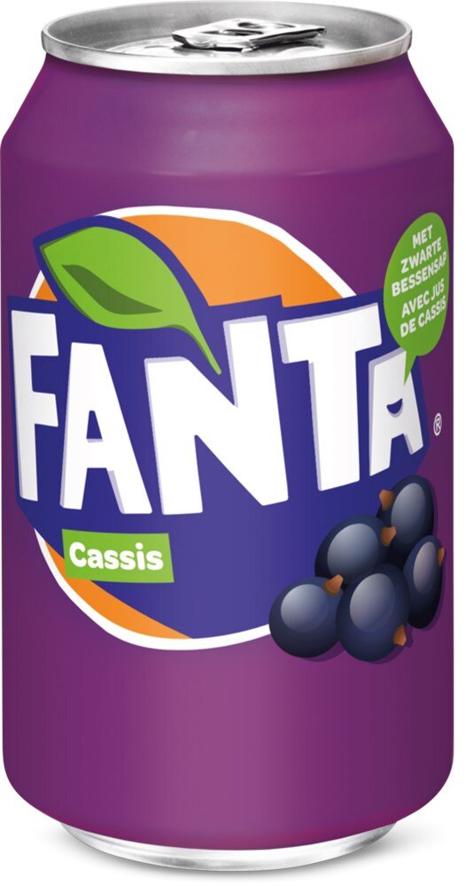Afbeelding voor Fanta cassis blik 33 cl