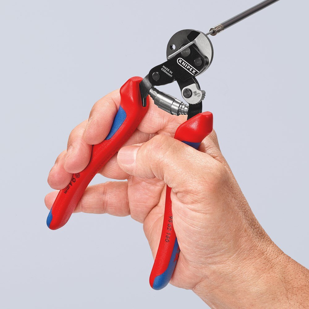 Afbeelding voor Staaldraadschaar knipex 9562 160 mm 