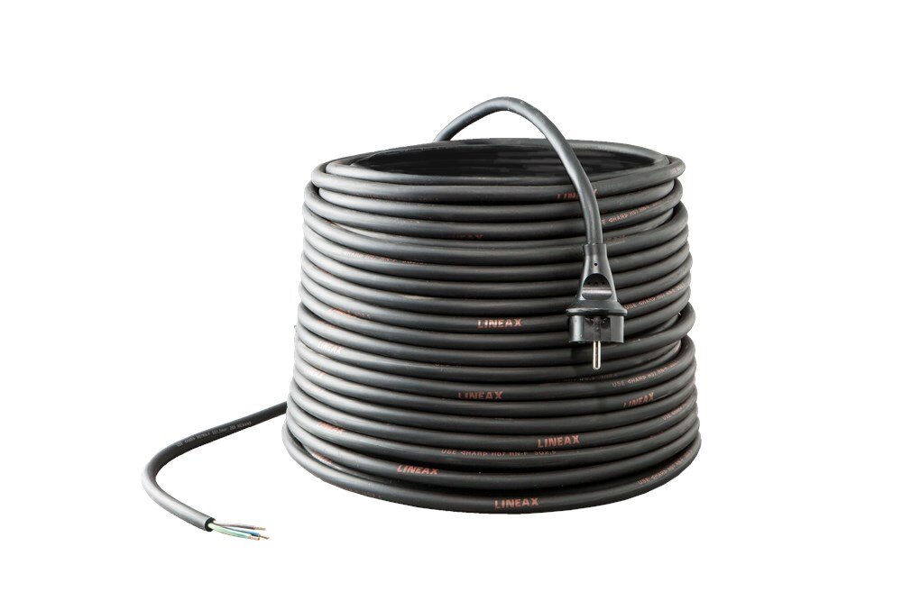 Afbeelding voor Vervangingssnoer neopr 3x1,5mm 5m