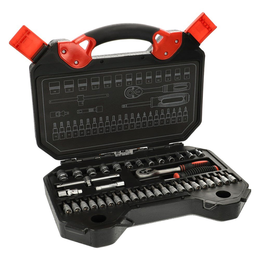 Afbeelding voor Dopsleutelset 1/4'' 40-delig 