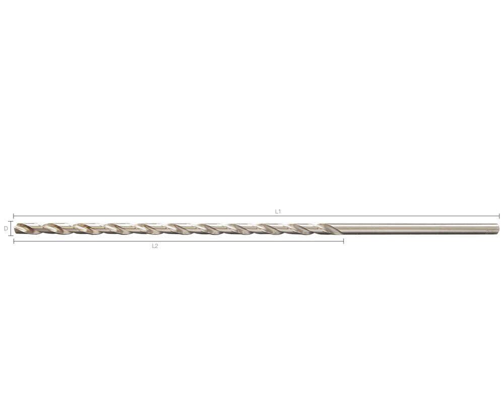 Afbeelding voor Metaalboor hss din 1869 lang 10x265mm